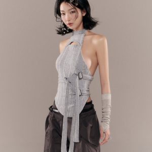RUBY TOP (BLUE GREY)