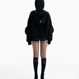 Alternative view of MAPLE JACKET (BLACK)