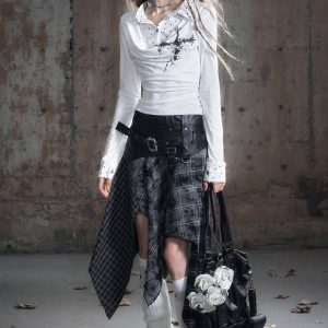 Tattered Layered Skirt