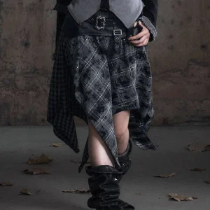Alternative view of Tattered Layered Skirt