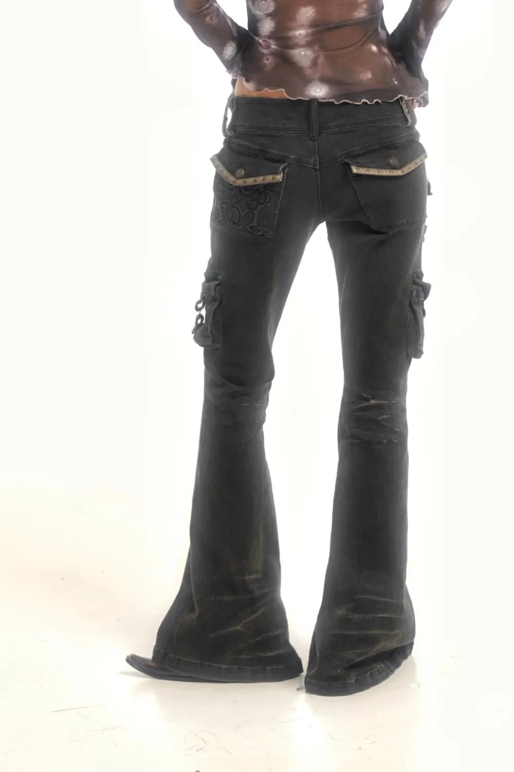 Retro Bootcut Jeans - Ảnh 2